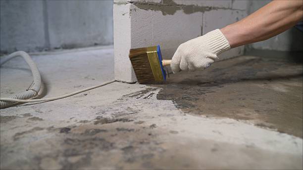 Crawl space vapor barrier installation in Green Valley, WI
